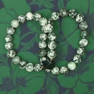 🆕 10mm Qinghai Jasper Bracelet